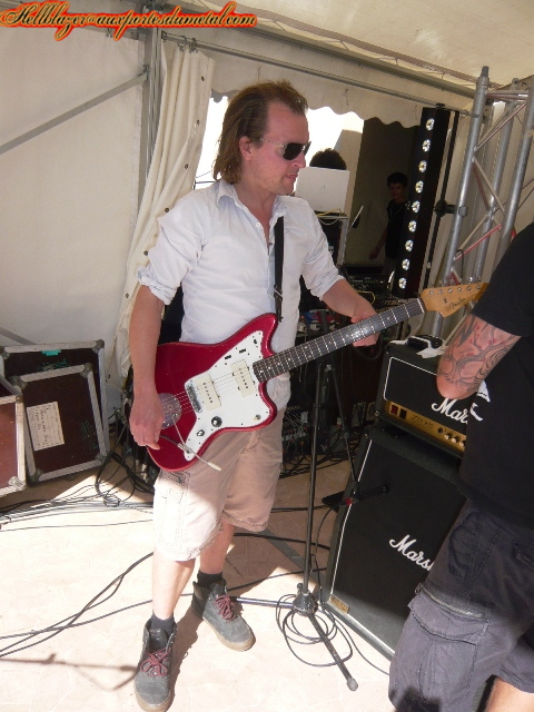 Soundcheck D-A-D Jakob Binzer