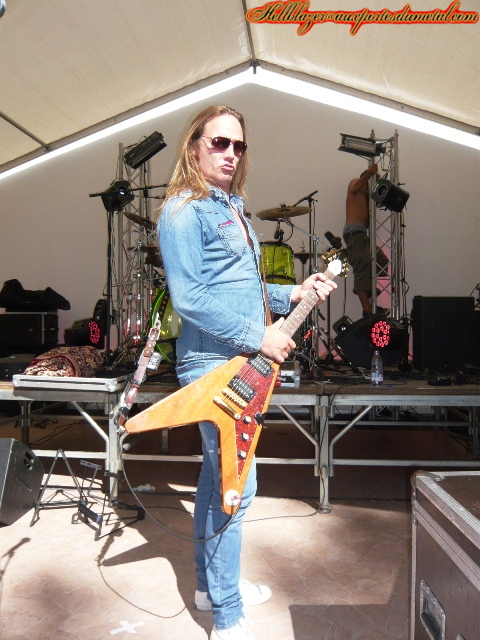 Soundcheck D-A-D Jesper Binzer